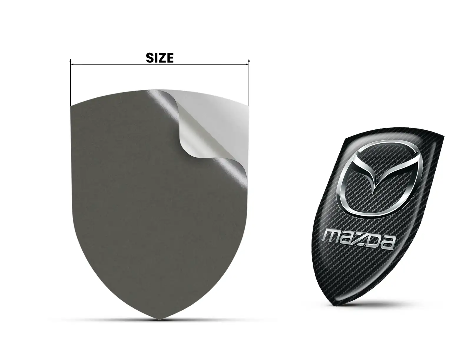 Mazda Adesivi Lunotto Furgoni Stellari Prestigiosi Moderni